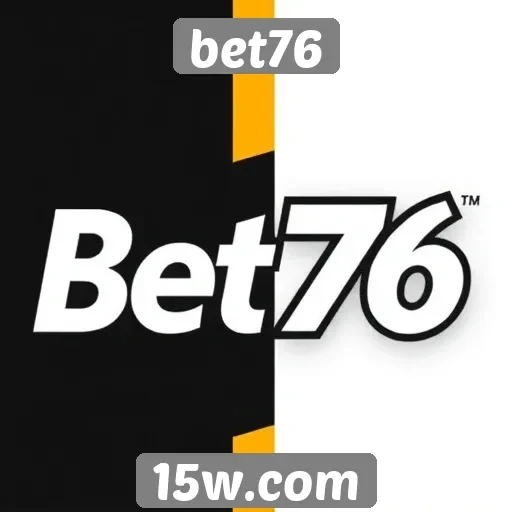 Plataforma de jogos Bet76 tem design intuitivo